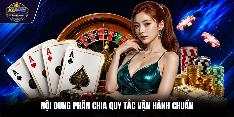 Nội dung phân chia quy tắc vận hành chuẩn